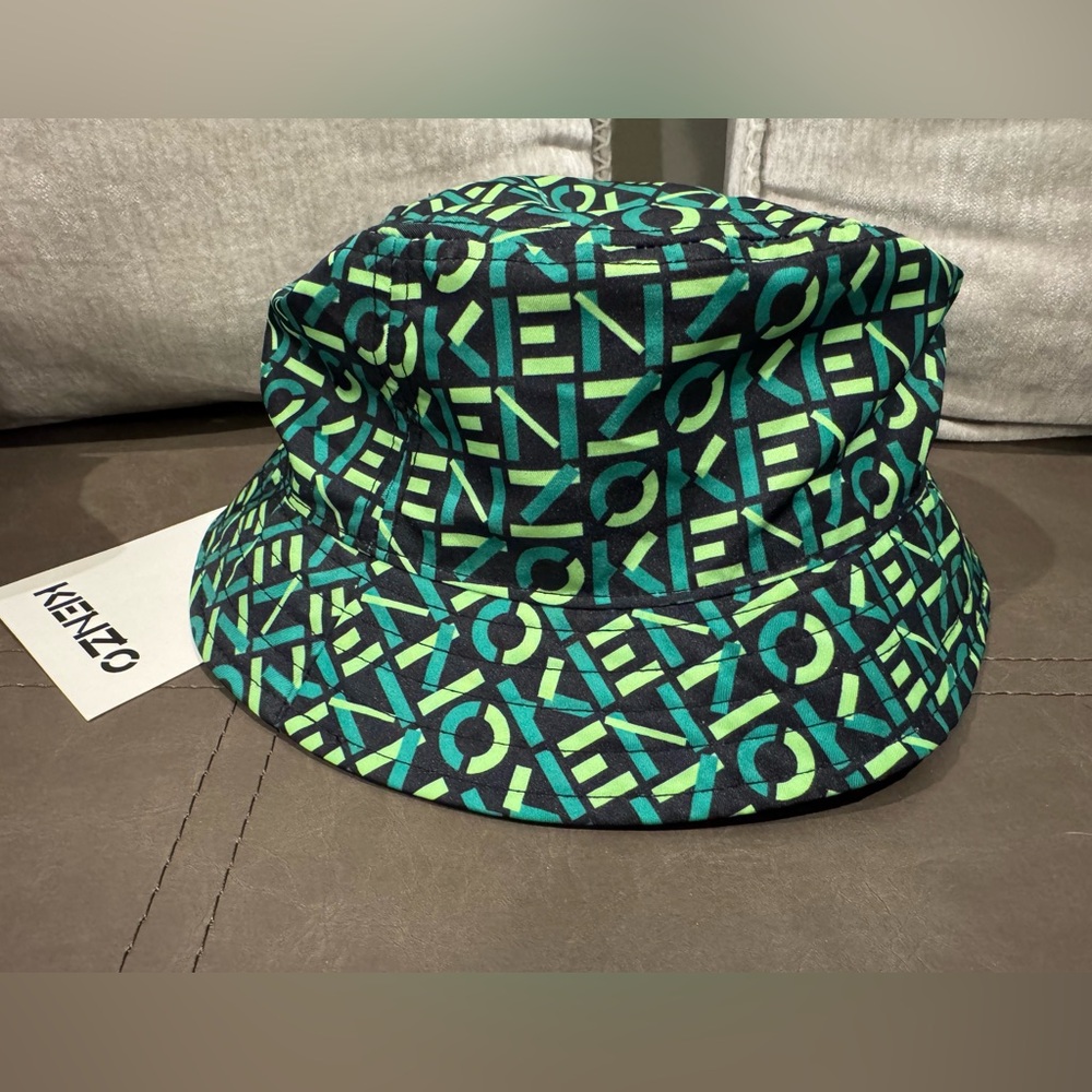 Kenzo Logo Reversible Bucket Hat